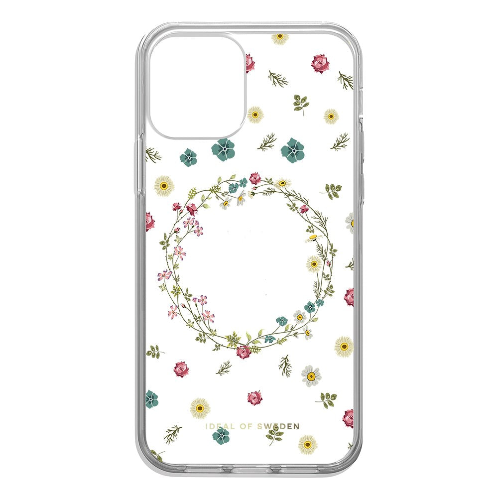 iPhone 12 / 12 Pro iDeal Of Sweden Clear Case - Petite Floral