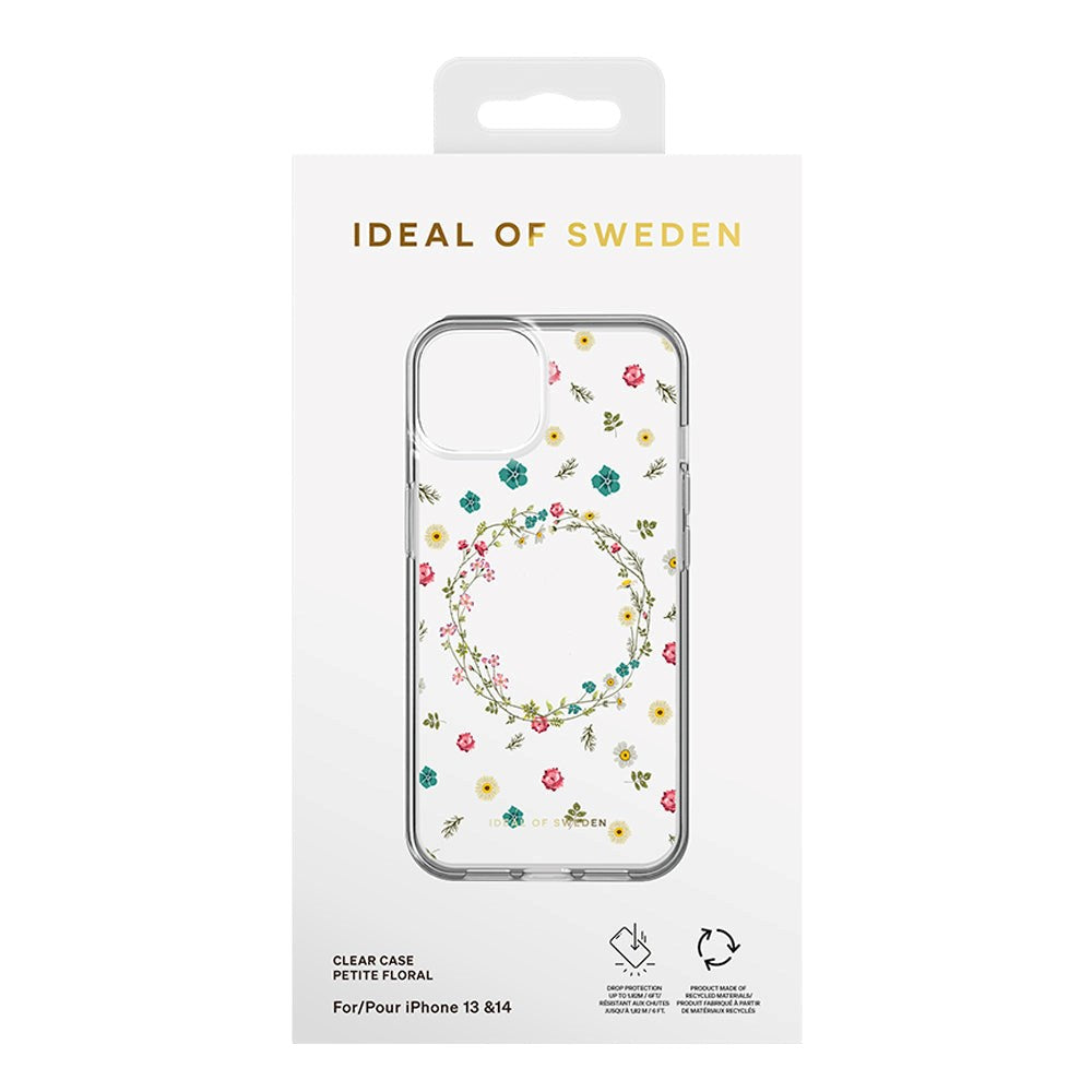 iPhone 14 / 13 iDeal Of Sweden Clear Case - Petite Floral