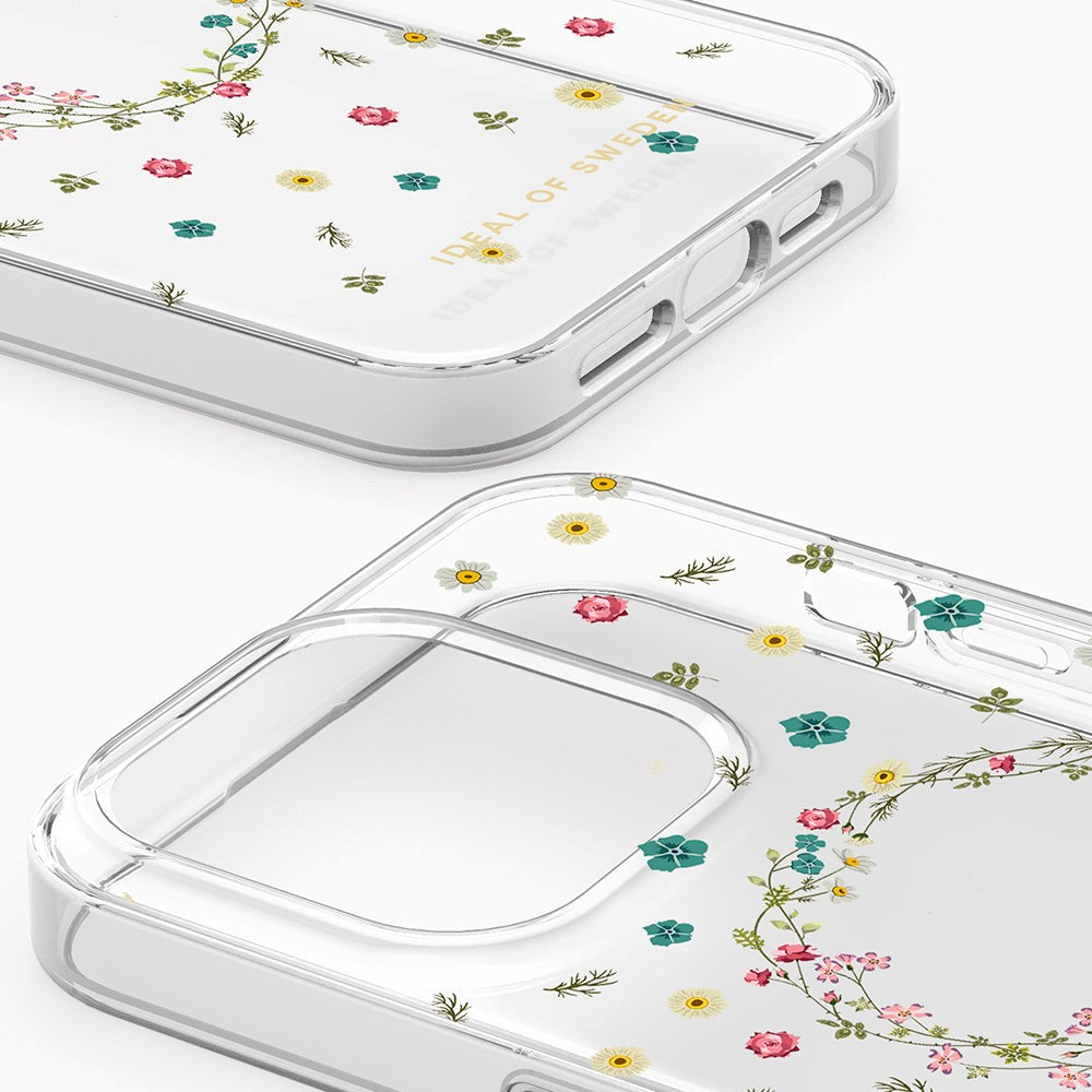 iPhone 15 Pro iDeal Of Sweden Clear Case - Petite Floral