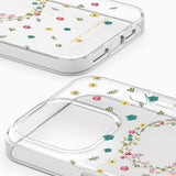 iPhone 15 Pro iDeal Of Sweden Clear Case - Petite Floral