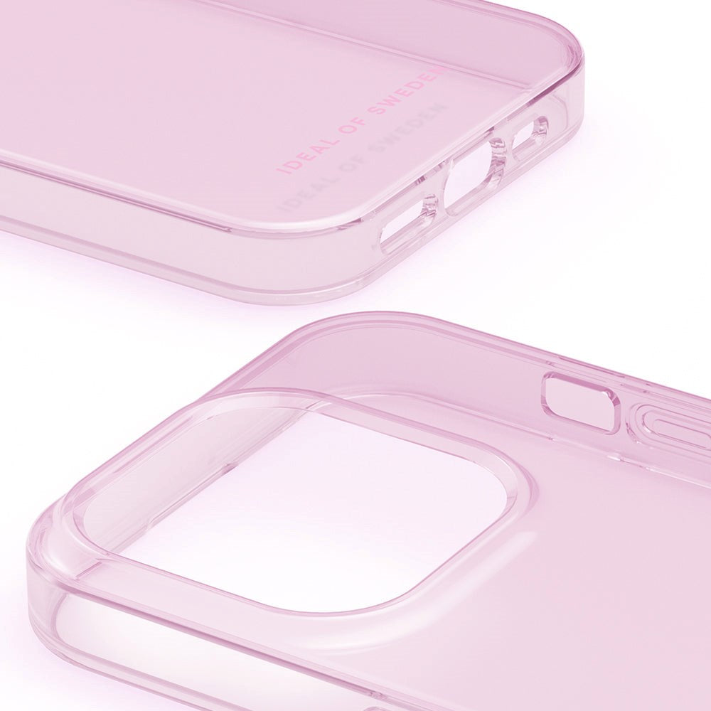 iPhone 15 Pro iDeal Of Sweden Clear Case - Light Pink