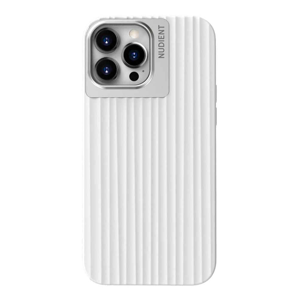 Nudient Bold iPhone 13 Pro Case - Chalk White