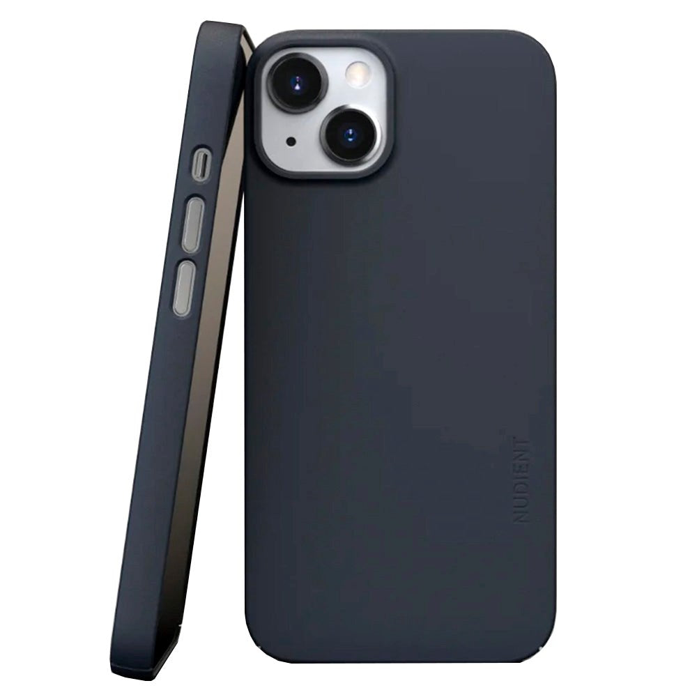 Nudient Thin Case V3 iPhone 13 Bagside Cover - Midwinter Blue