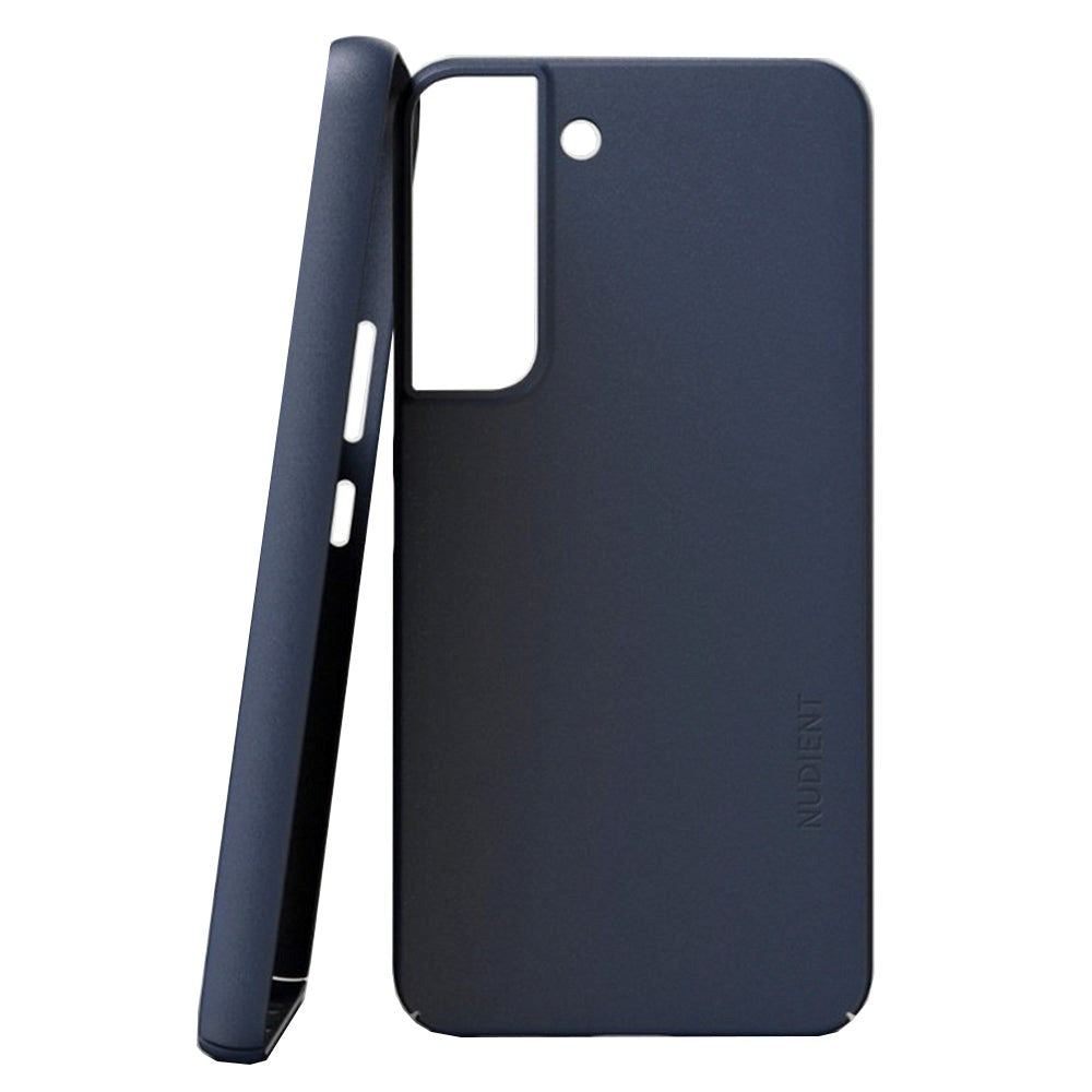 Nudient Thin Case V3 Samsung Galaxy S22 Bagside Cover - Midwinter blue