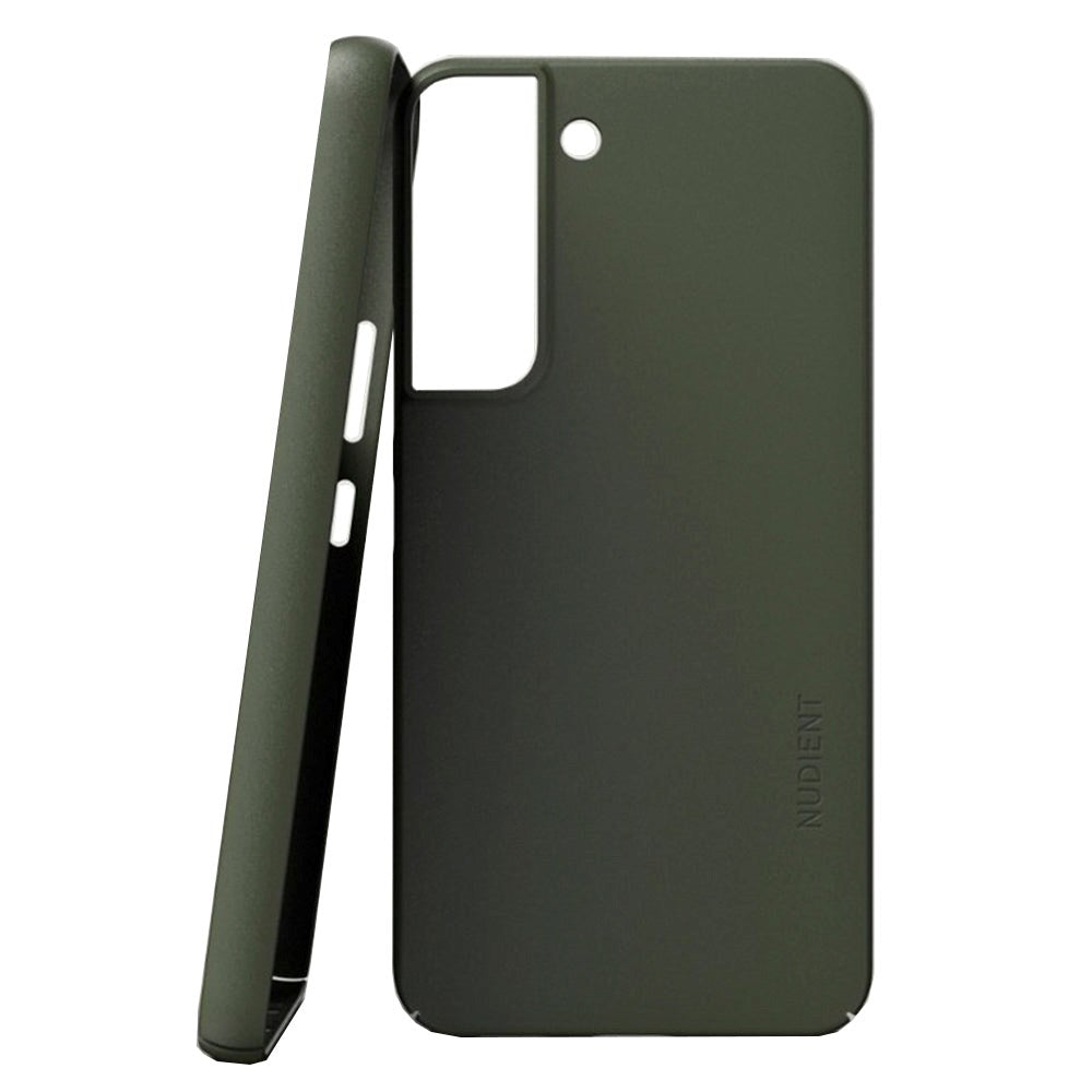 Nudient Thin Case V3 Samsung Galaxy S22 Bagside Cover - Pine green