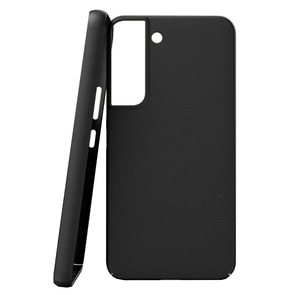 Nudient Thin Case V3 Samsung Galaxy S22 Bagside Cover - Ink black