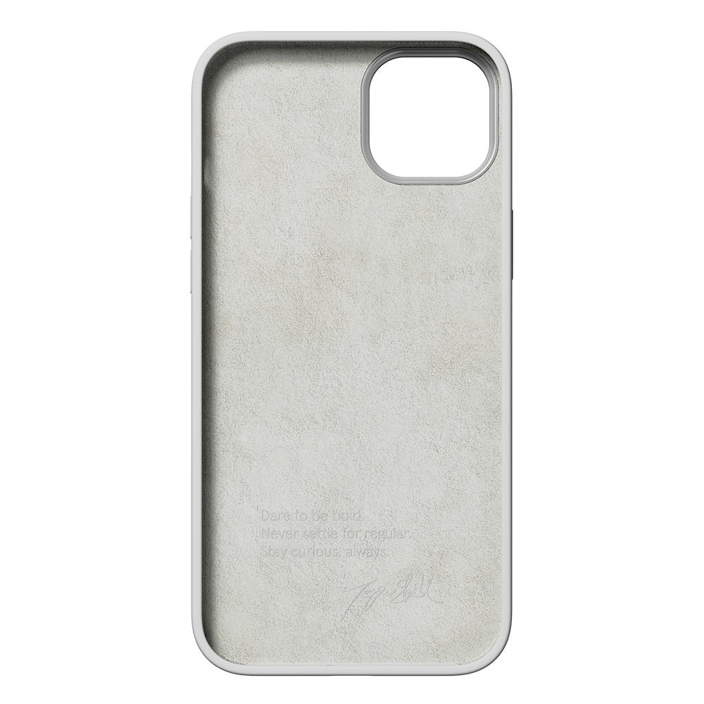 Nudient Bold iPhone 14 Plus Case - Chalk White