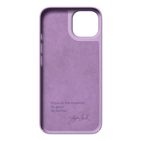 Nudient Thin Case iPhone 14 Bagside Cover - Pale Violet