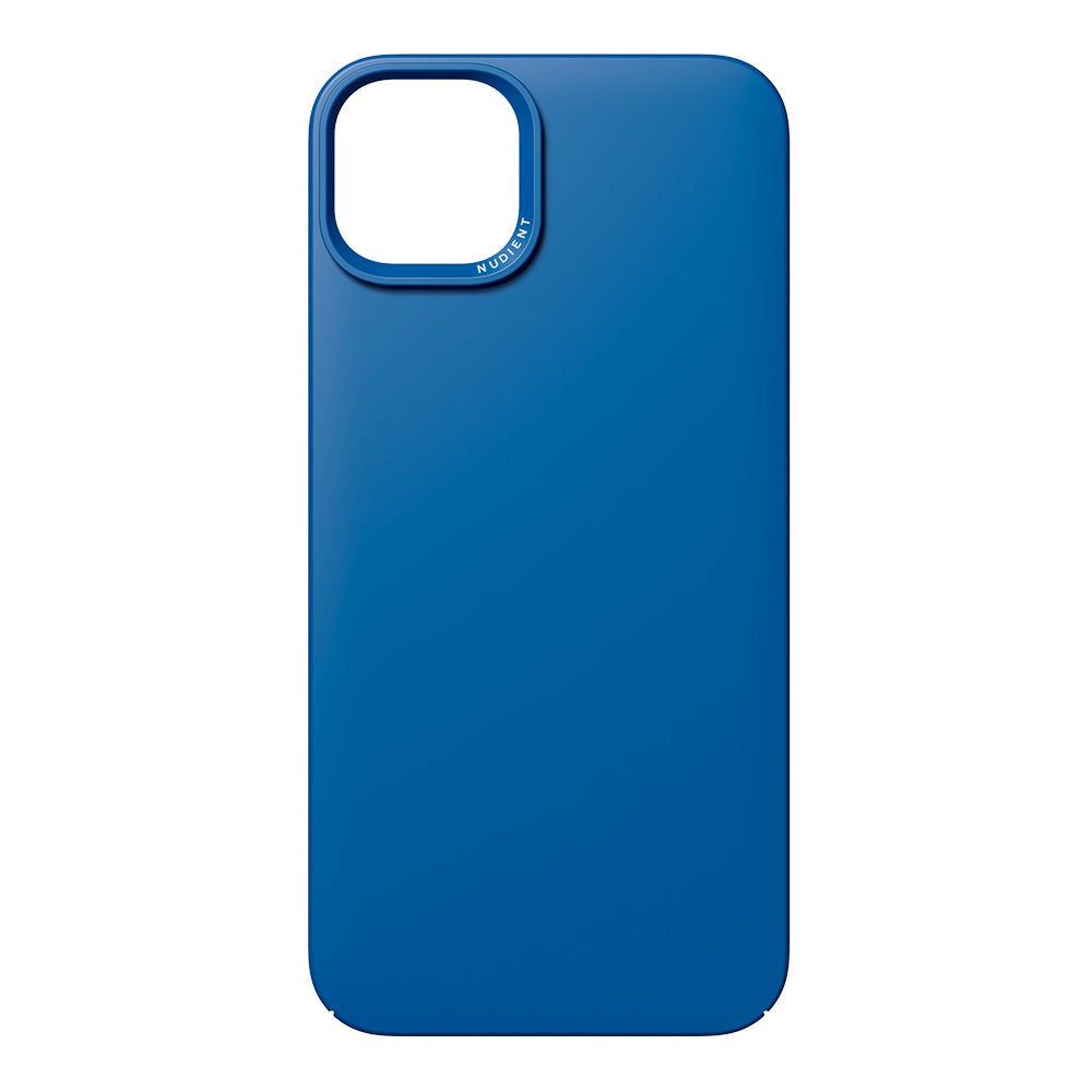 Nudient Thin Case iPhone 14 Plus Bagside Cover - Blueprint Blue