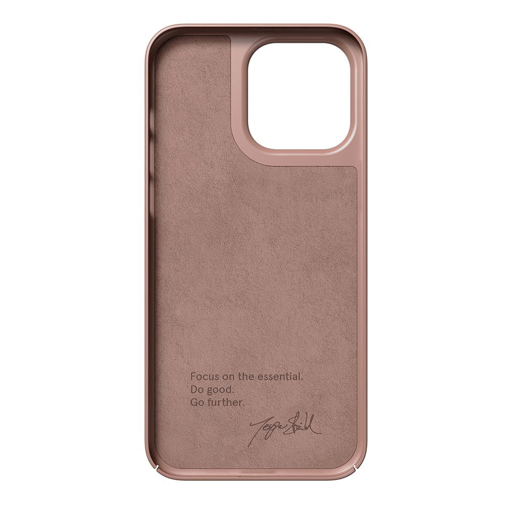 Nudient Thin Case iPhone 14 Pro Max Bagside Cover - Dusty Pink