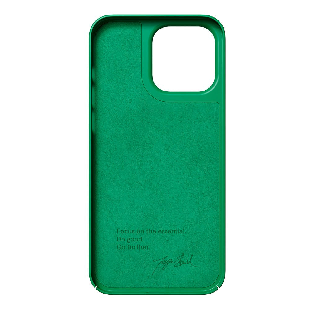 Nudient Thin Case iPhone 14 Pro Max Bagside Cover - Conda Green