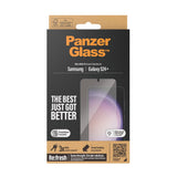 Samsung Galaxy S24+ (Plus) PanzerGlass Ultra Wide Fit Re:fresh Beskyttelsesglas m. EasyAligner - Diamond Strength - Gennemsigtig