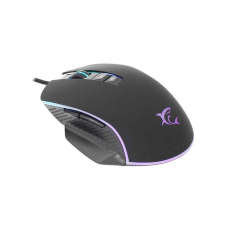 White Shark GARETH Gaming Mus 6.400dpi m. Lys - Sort