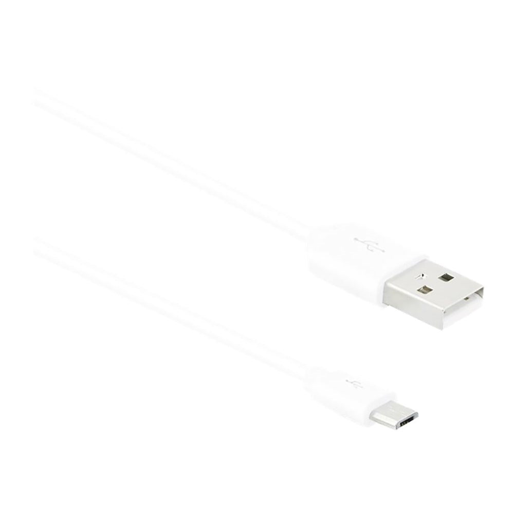 Key USB-A til Micro USB Kabel 10W - 1 Meter - Hvid