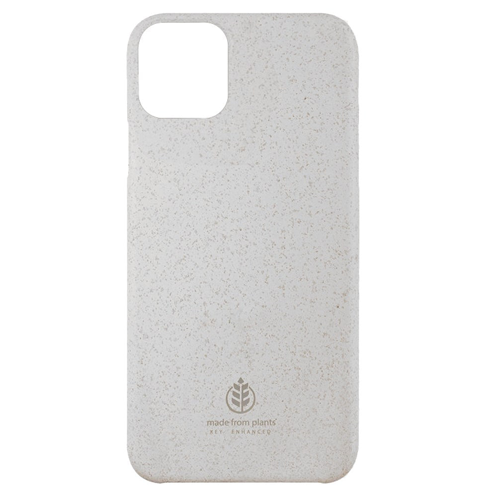 Key Enhanced Miljøvenligt iPhone 11 Pro Max Plastik Cover - Hvid Sand