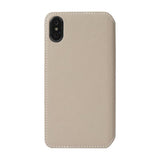 Krusell Pixbo 4 Card FolioCase iPhone Xs Max Læder Flip Cover - Beige