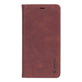 Krusell Sunne 2 Card Folio Wallet iPhone Xs Max Læder Flip Cover - Rød