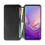 Krusell Pixbo 4 Card FolioCase Samsung Galaxy S10 Læder Flip Cover - Sort