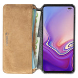 Krusell Broby Slim Wallet Samsung Galaxy S10e Ruskind Flip Cover - Beige