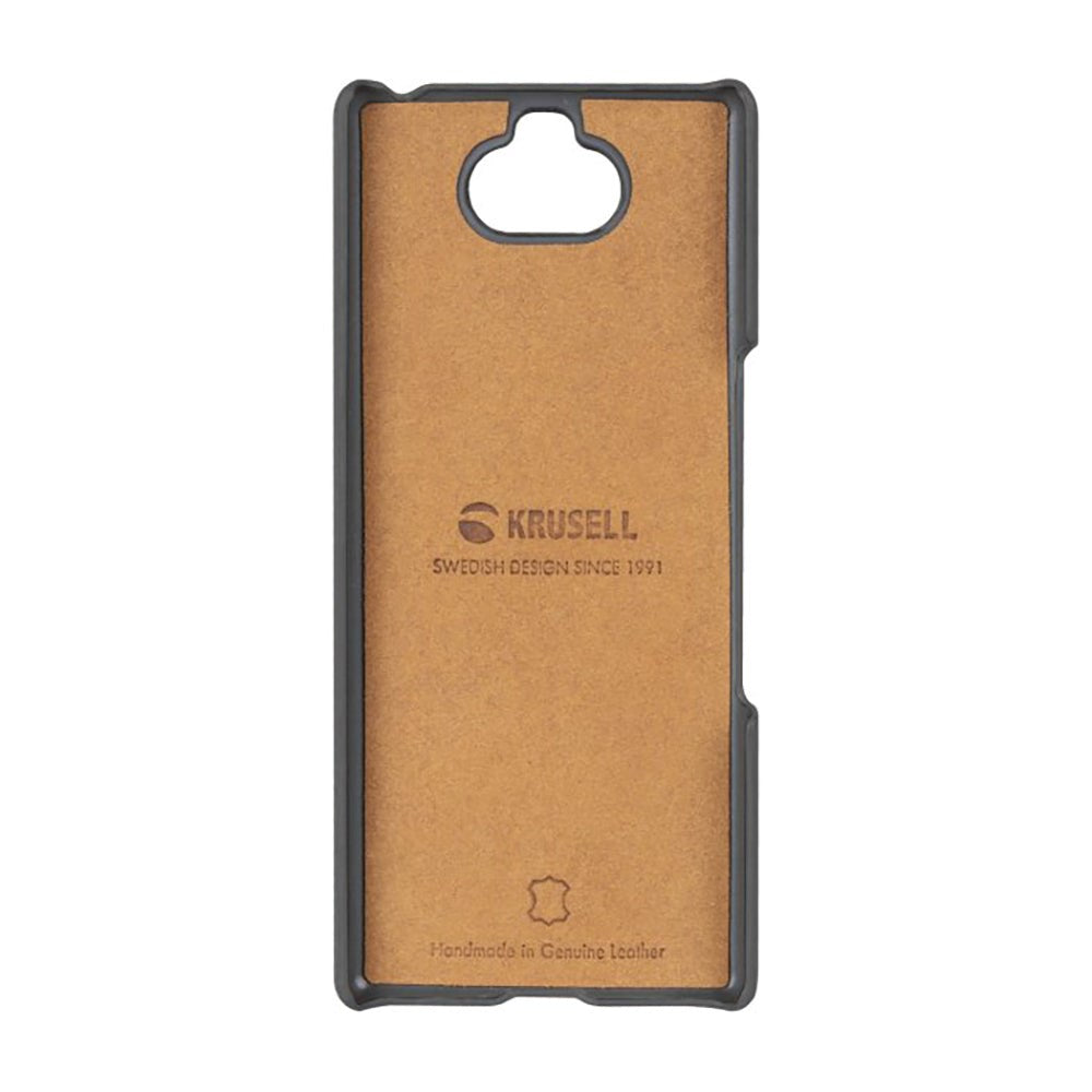 Krusell Sunne Cover Sony Xperia 10 Læder Cover - Sort