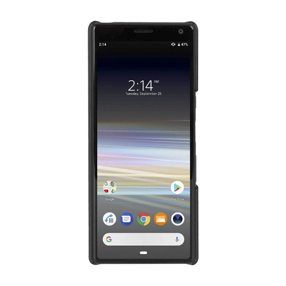 Krusell Sunne Cover Sony Xperia 10 Læder Cover - Sort