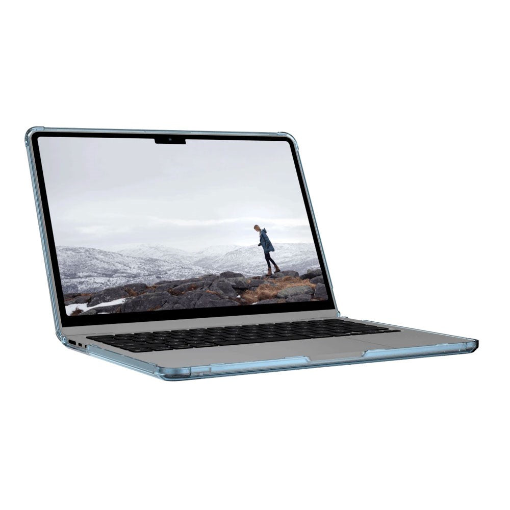 MacBook Air 13" M2/M3/M4 (2022-2025)  UAG [U] Lucent Cover - Gennemsigtig / Blå