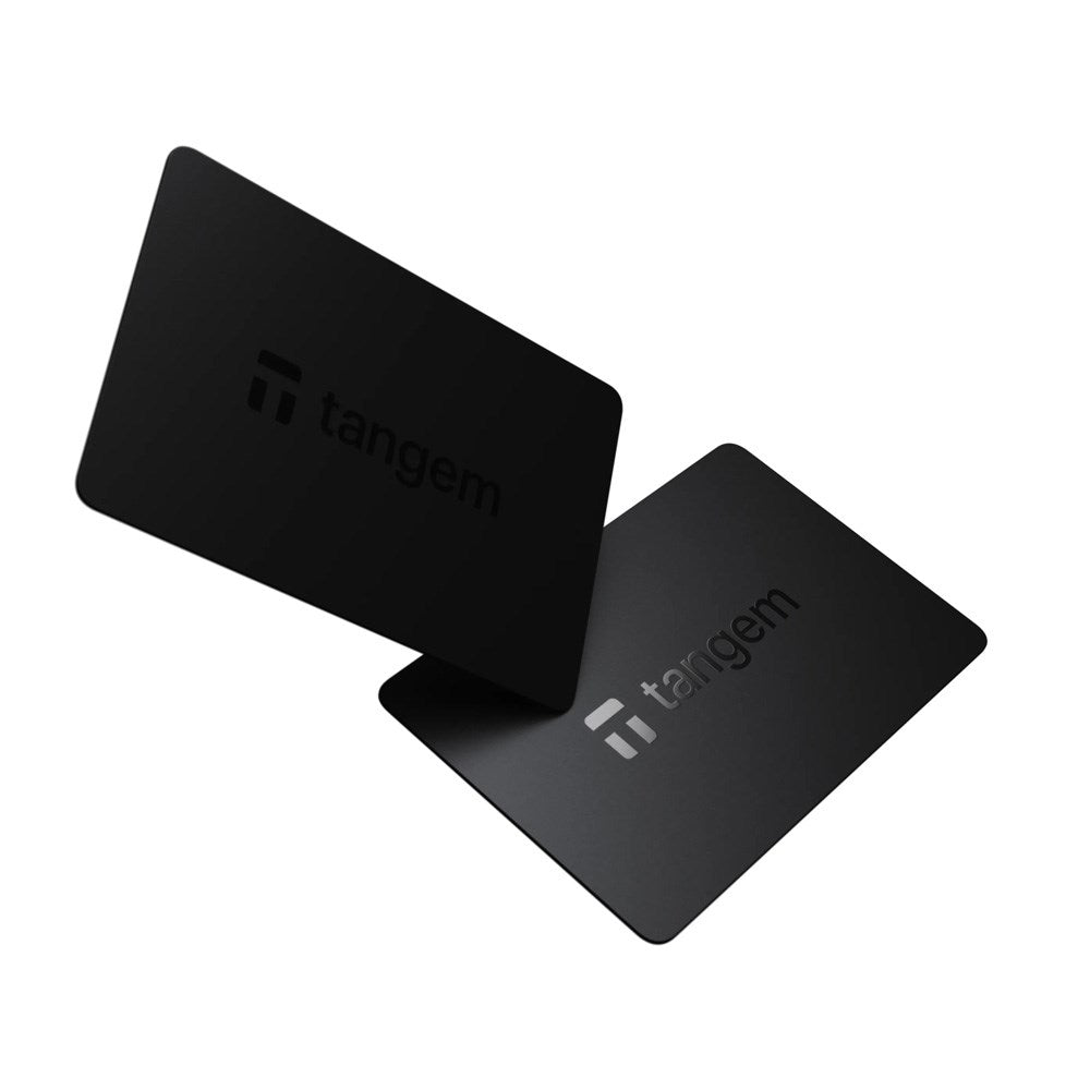 Tangem - Wallet Card - 2 stk - Black