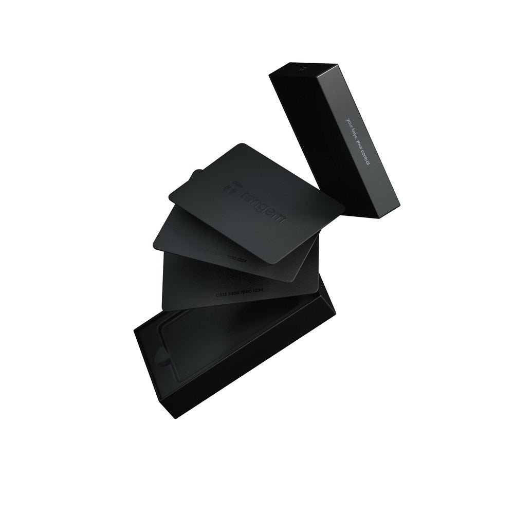 Tangem - Wallet Card - 3 stk - Black