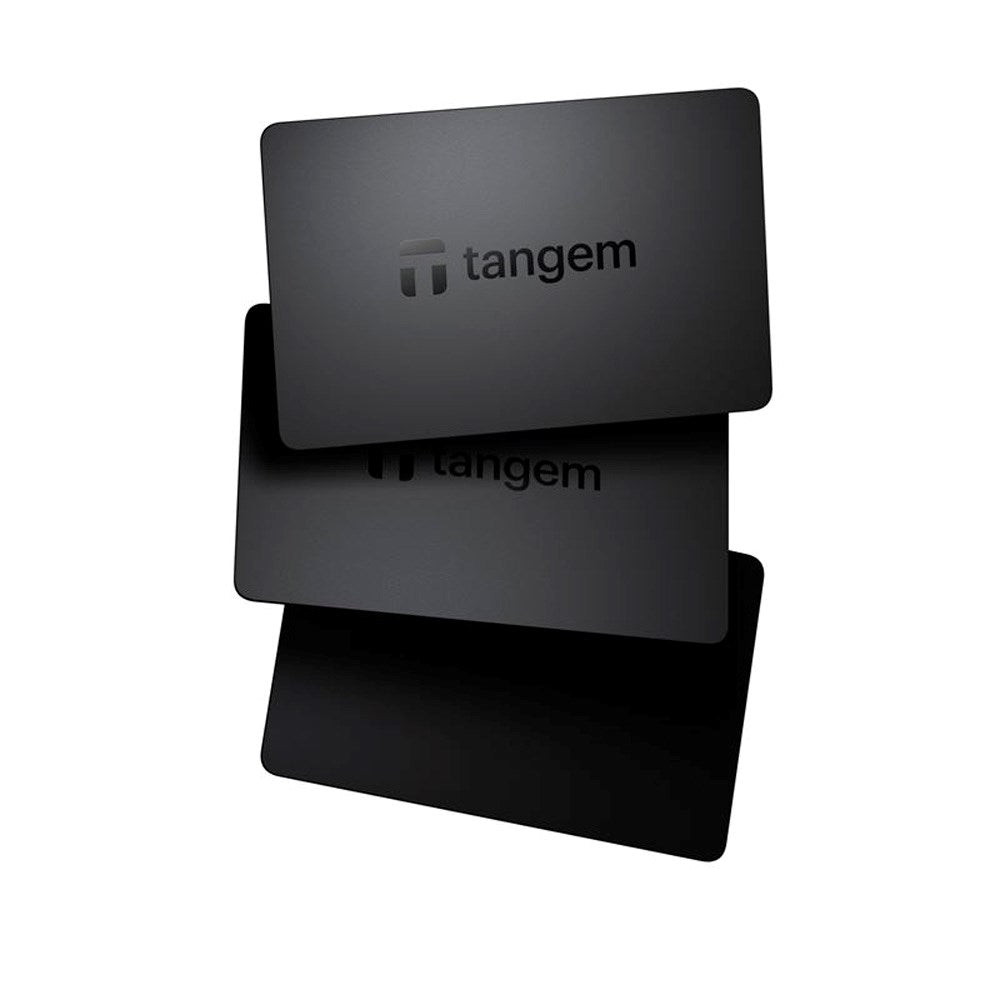 Tangem - Wallet Card - 3 stk - Black