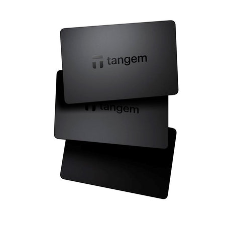 Tangem - Wallet Card - 3 stk - Black