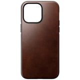 iPhone 14 Pro Max Modern Nomad Horween Leather Cover - MagSafe Kompatibel - Brun