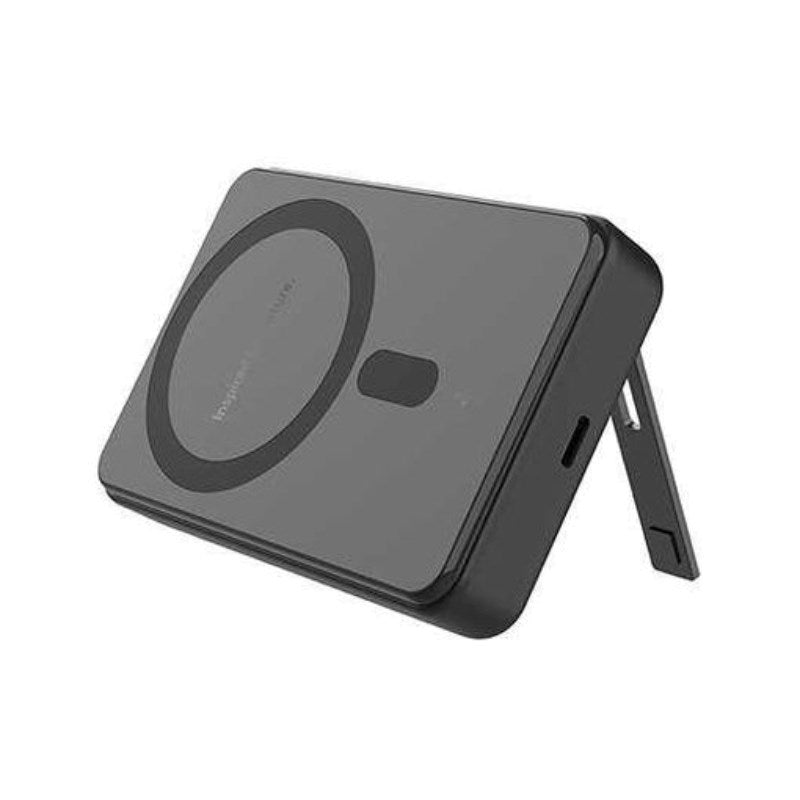 Hune Halcon 10.000mAh Powerbank - 22W - Trådløs Opladning - MagSafe Kompatibel - Grå