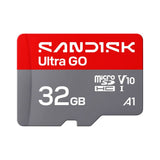 SanDisk 32GB Micro SD Ultra Go Hukommelseskort - Rød / Grå