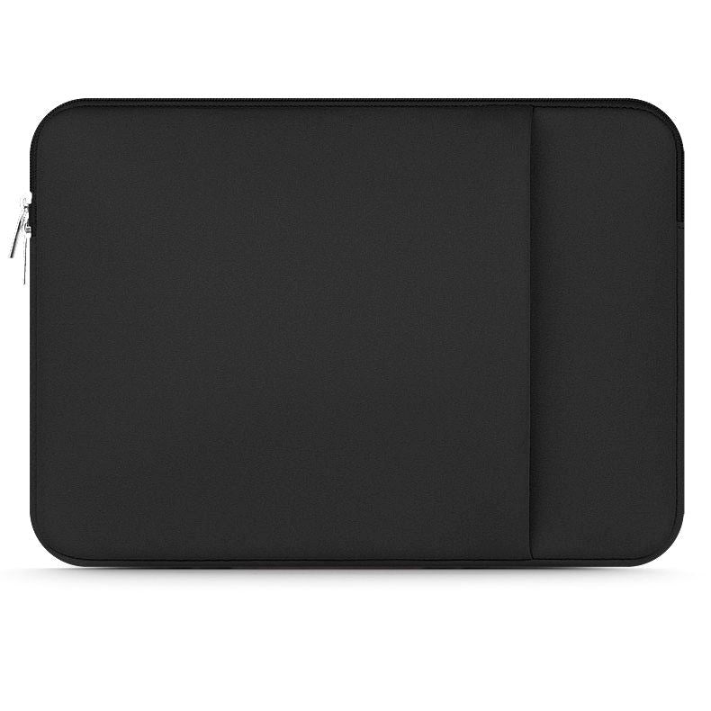 Tech-Protect MacBook / Laptop Neopren Sleeve 15-16" (37 x 26 cm) m. Ekstra Lomme - Sort