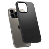 iPhone 14 Pro Spigen Thin Fit Bagside Cover - Sort