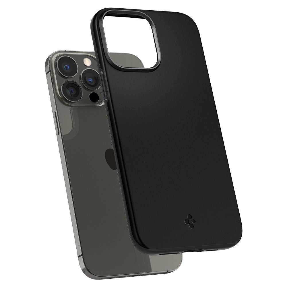 Spigen iPhone 13 Pro Thin Fit Cover - Sort