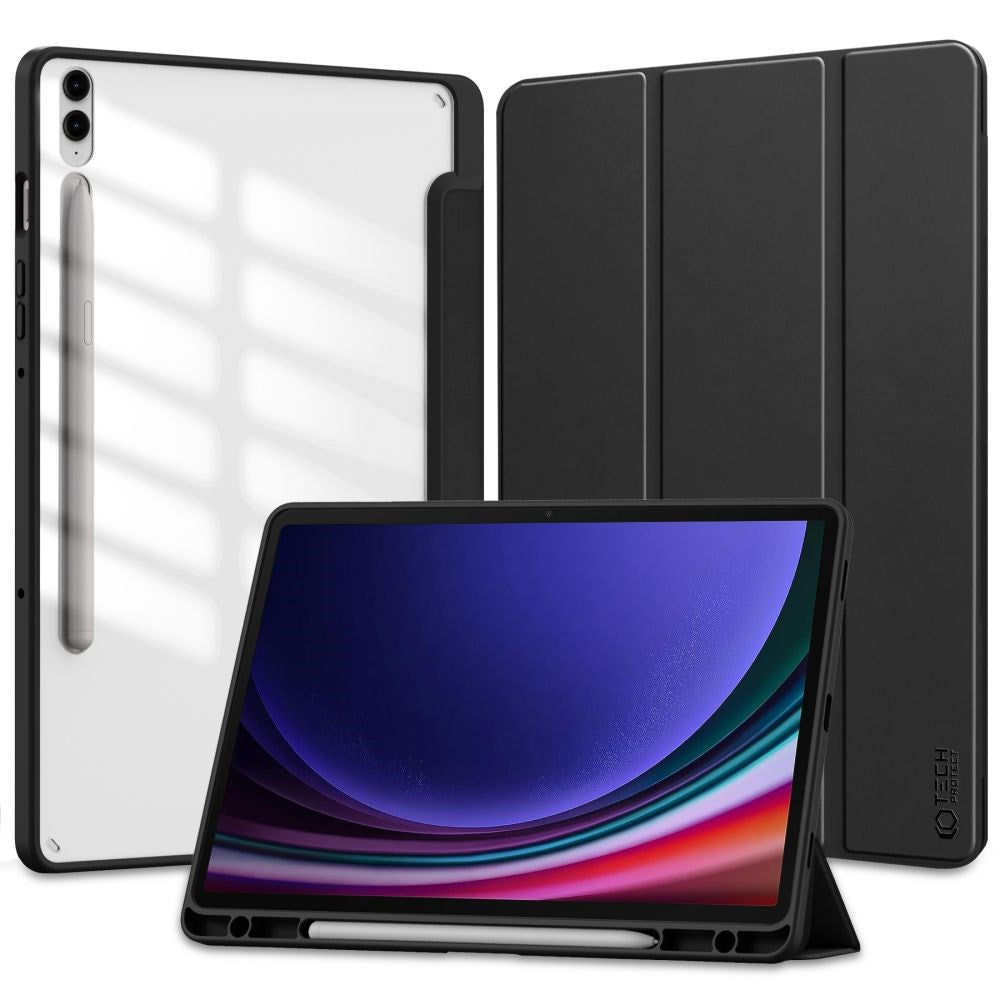 Samsung Galaxy Tab S9 FE+ (Plus) Tech-Protect SC Hybrid Tri-fold Cover - Sort