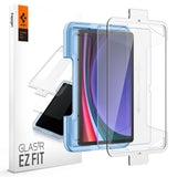 Samsung Galaxy Tab S9+ (Plus) Spigen EZ Fit Glas.tR Skærmbeskyttelse - Case Friendly - Gennemsigtig