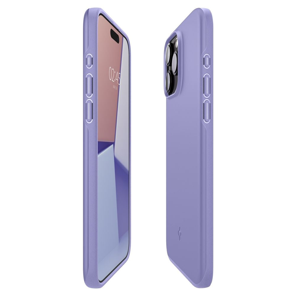 iPhone 15 Pro Max Spigen Thin Fit Case - Iris Purple