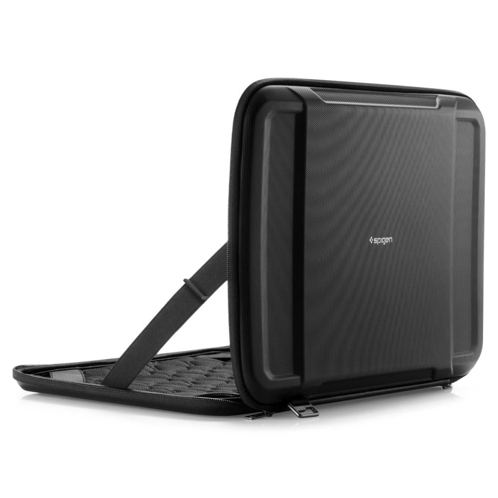Spigen Rugged Armor Pouch Til 15-16" 38 x 28 x 3 cm - Sort