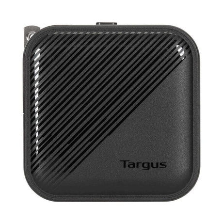 Targus 65W GaN PD Vægoplader m. USB-C, USB-A og Rejseadaptere - Sort