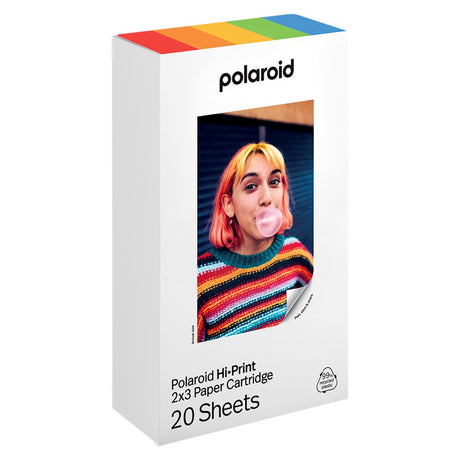 Polaroid Hi-Print Gen. 2 Printerpapir til Mobilprinter - 20 Stk. - Hvid