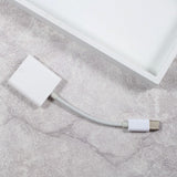 Universal USB Type-C til SD Kortlæser - Hvid