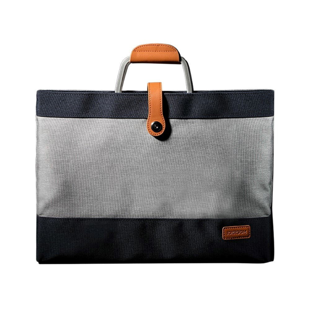 Joyroom Reish Series Business Taske Til MacBook 15" Grå / Brun