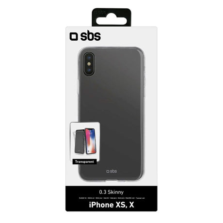 iPhone X / Xs SBS Skinny Cover - Gennemsigtig