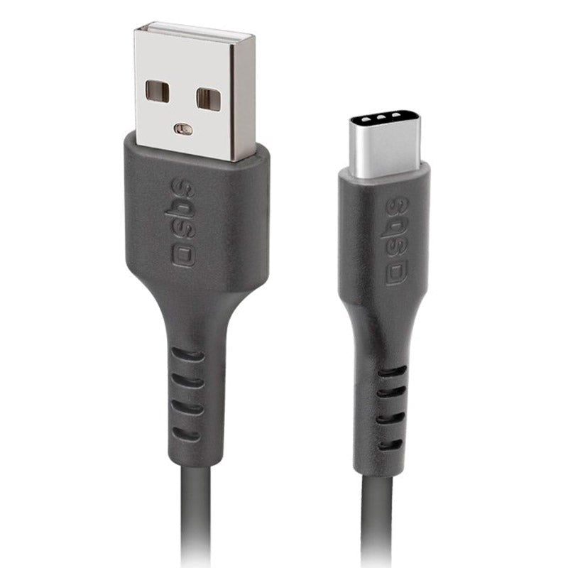 SBS USB-C Kabel 3 Meter - 480 Mbit/s - Sort