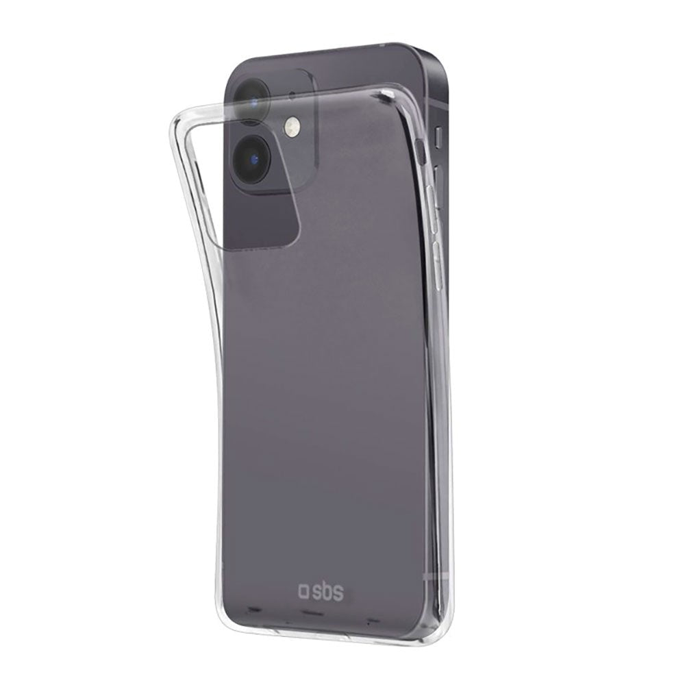 iPhone 12 / 12 Pro SBS Skinny Bagside Cover - Gennemsigtig