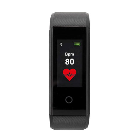 SBS Vital Fit Fitness Tracker m. Søvntracker & Skridttæller - IP67 - Sort