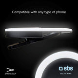 SBS Selfie Ring Light Mini til Smartphone - Sort