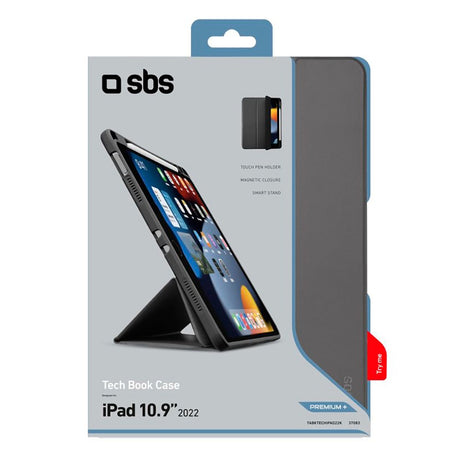 SBS iPad 10.9" (2022) Book Tech Case - Sort